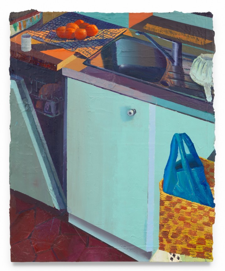 La Nuit, 2024, Oil on canvas, 40 x 32 3/4 inches, 101.6 x 83.2 cm, MMG#37650