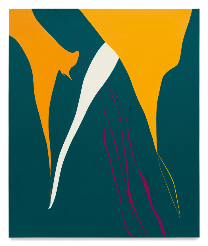 Catcher, 2022, Oil on linen blend, 67 x 56 inches, 170.2 x 142.2 cm, MMG#34063