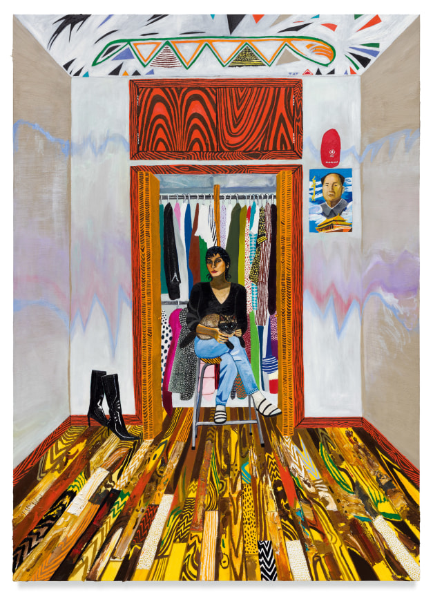 Anna and Sister, 2020, Oil on canvas, 98 x 70 inches, 248.9 x 177.8 cm, MMG#32474