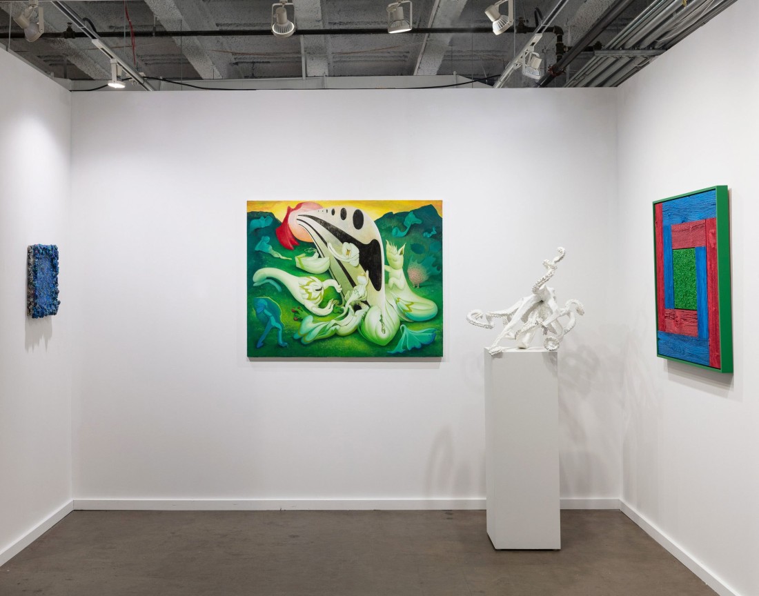 Installation view, Booth #C1, Miles McEnery Gallery, Dallas Art Fair 2021