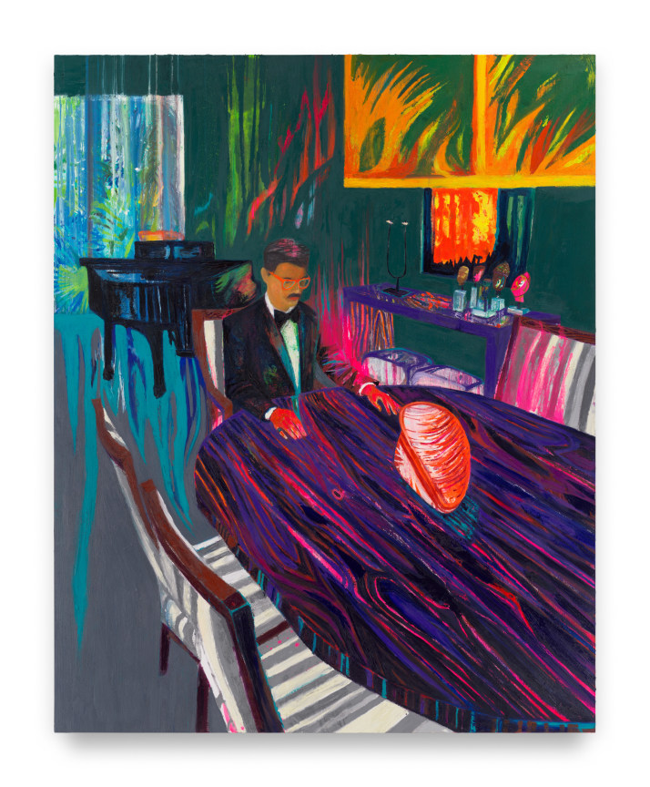 Thomas, 2023, Oil on linen, 98 x 78 inches, 248.9 x 198.1 cm, MMG#35348