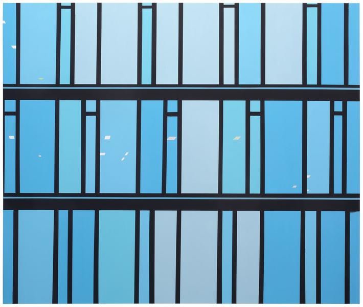 Brian Alfred, Santander, Acrylic on canvas, 76 x 90 inches, 193 x 228.6 cm, A/Y#22179