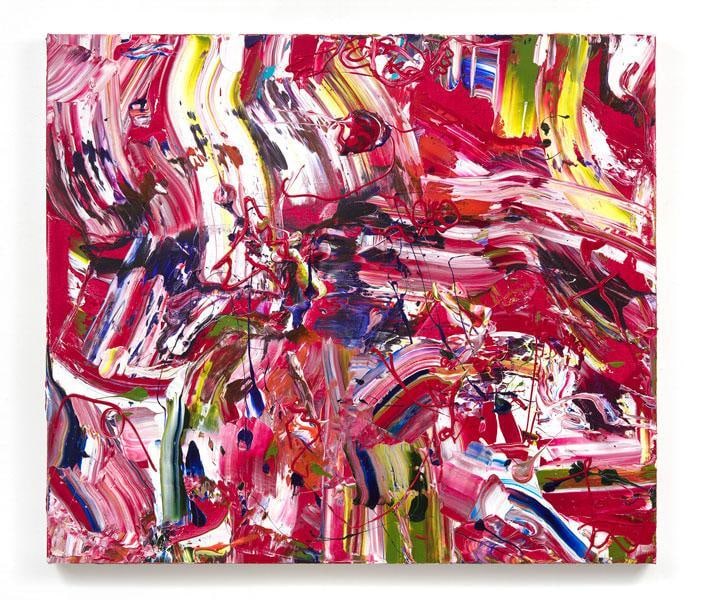 En Fuego, 2015, Acrylic on canvas, 40 x 46 inches, 101.6 x 116.8 cm, A/Y#22611