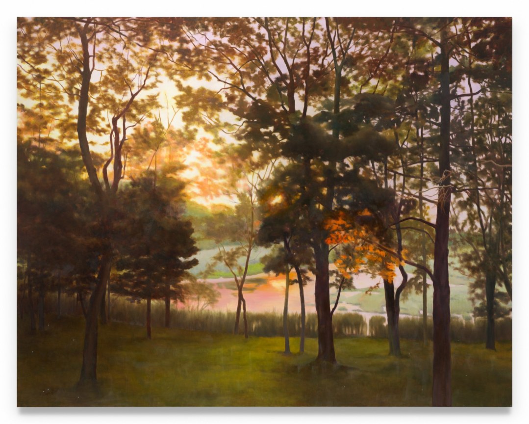 The Light of World Rising, 2024, Oil on linen, 75 x 95 inches, 190.5 x 241.3 cm, MMG#37299