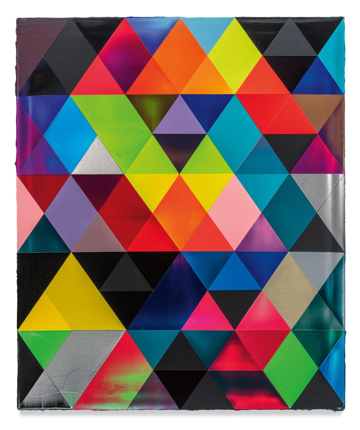 Matrix, 2021, Acrylic on linen, 47 1/4 x 39 3/8 inches, 120 x 100 cm,&nbsp;MMG#32770