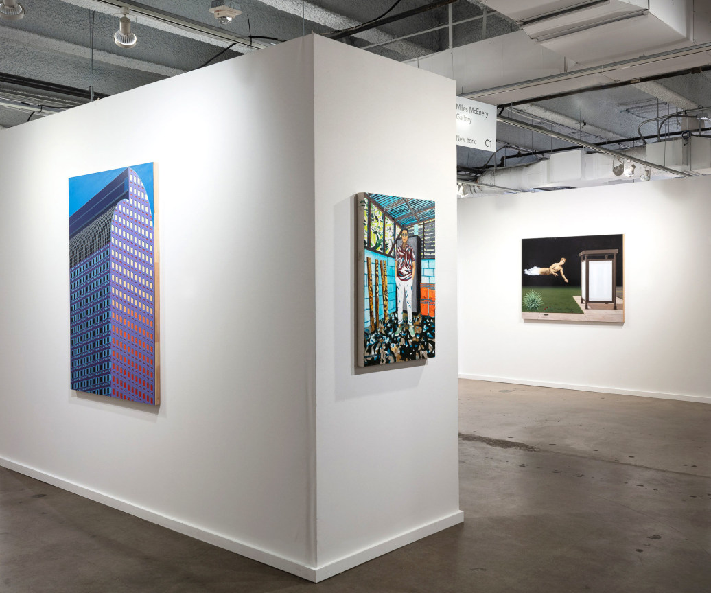 Installation view, Booth #C1, Miles McEnery Gallery, Dallas Art Fair 2021