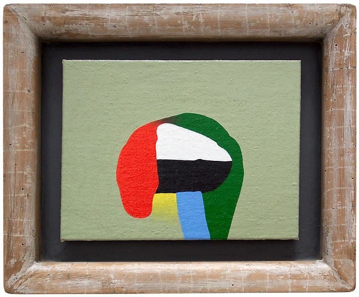 &quot;Self starter,&quot; Oil on linen, 7 x 9 1/8 inches, 17.8 x 23.2 cm, A/Y#19111