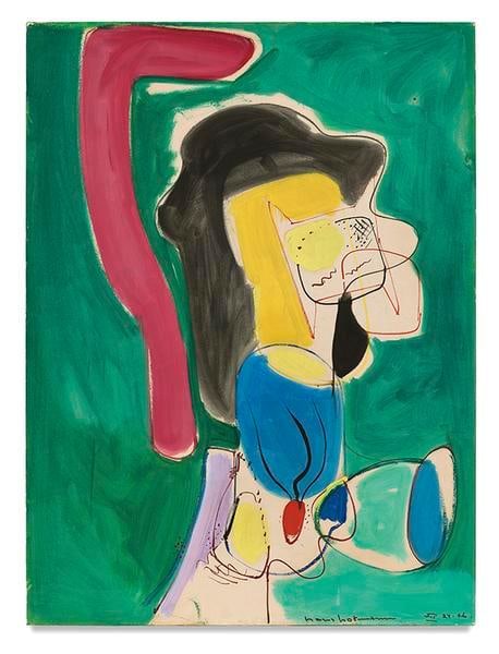 The Mannequin, 1946, Oil on board, 41 1/4 x 30 1/2 inches, 104.8 x 77.5 cm