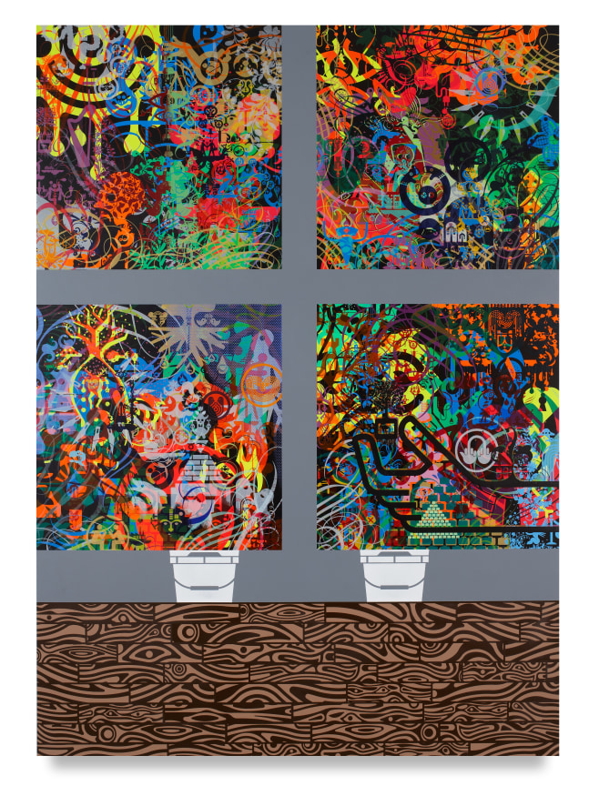 Studies Show, 2015, Acrylic on linen, 84 x 60 inches, 213.4 x 152.4 cm, MMG#32387