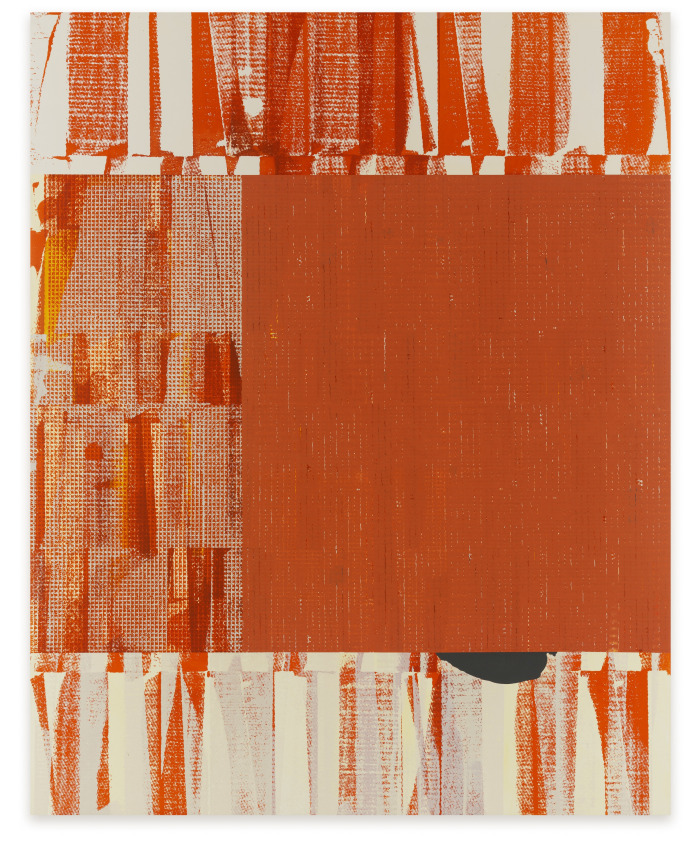 Aggregate 9 (slab), 2023, Oil and acrylic on canvas over panel, 60 x 48 inches, 152.4 x 121.9 cm,&nbsp;MMG#35220