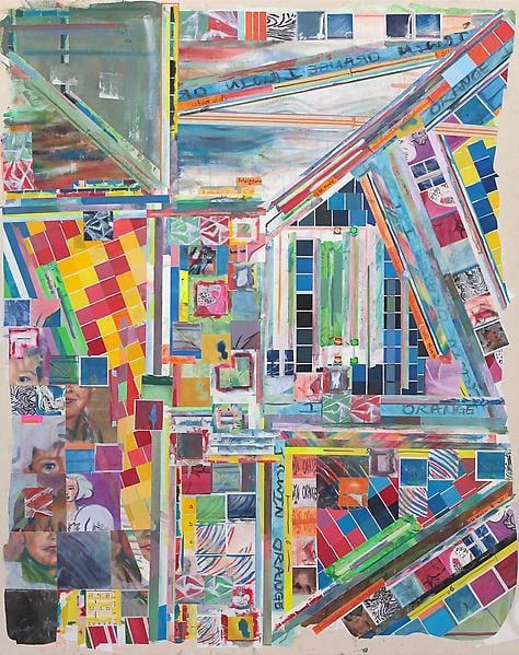 irwinorangeasblue, 2014, Acrylic on canvas, 80 x 63 inches, 203.2 x 160 cm, A/Y#21653