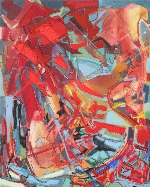 Iva Gueorguieva, The Rey, 2014, Mixed media, 20 x 16 inches, 50.8 x 40.6 cm, A/Y#21950