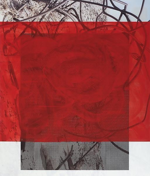 Posterity&#039;s Option, 2014, Acrylic, oil, and UV cured ink on canvas over panel, 84 x 72 inches, 213.4 x 182.9 cm, A/Y#21415.