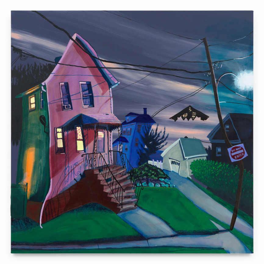 I guess it feels different when it&rsquo;s someone you love. &mdash;Cassandra, Promising Young Woman (2020), 2025, Acrylic on canvas, 36 x 36 inches, 91.4 x 91.4 cm, MMG#37837