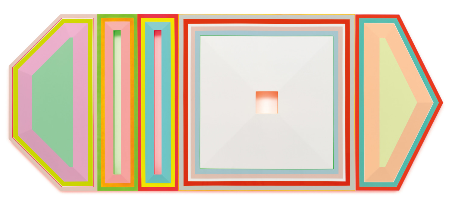 Untitled (Alcoholism, Anxiety, Depression, Abortion), 2022, Urethane paint on wood,