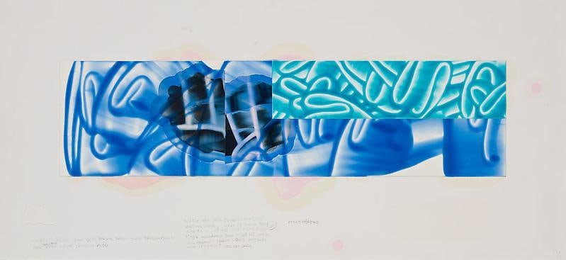 DAVID REED, &quot;Studio Still: #59-2, 2011,&quot; 2011-2012, Oil and alkyd on illustration board, 12 5/16 x 27 5/8 inches, 31.3 x 70.2 cm, A/Y#20257