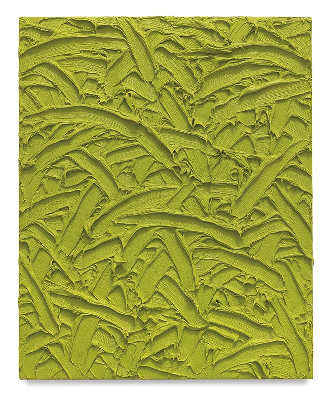 Abstract #57, 2003, Oil on canvas on wood panel, 27 x 22 inches, 68.6 x 55.9 cm, MMG#30149