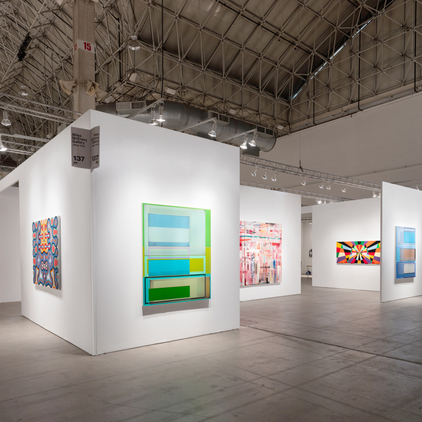 Installation view, Booth #137, Miles McEnery Gallery, EXPO CHICAGO 2023