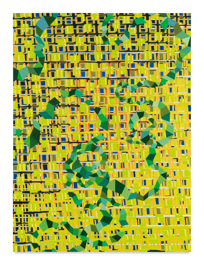 Tricky Track, 2023, Oil on canvas, 80 x 60 inches, 203.2 x 152.4 cm, MMG#35337