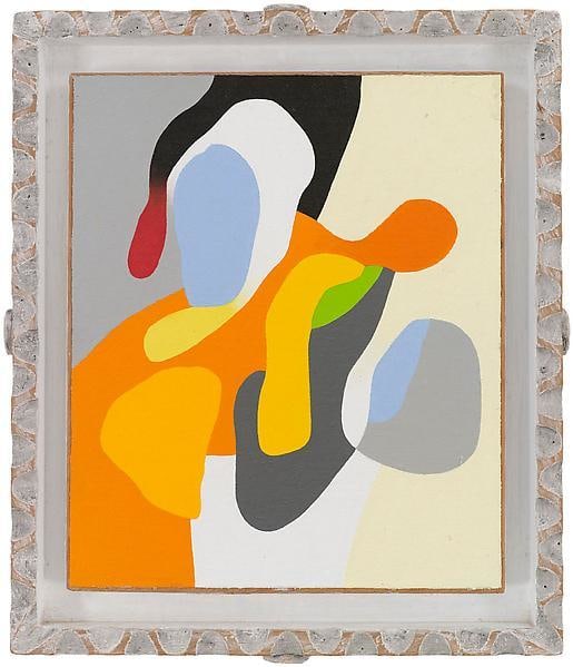 &quot;Group insurance,&quot; 1991, Oil on linen, 14 x 11 3/4 inches, 35.6 x 29.8 cm, A/Y#19112