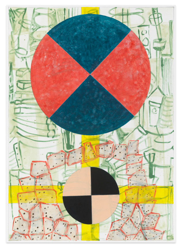 untitled #1257, 2023, Acrylic on illustration board, 17 x 12 inches, 43.2 x 30.5 cm, MMG#36208