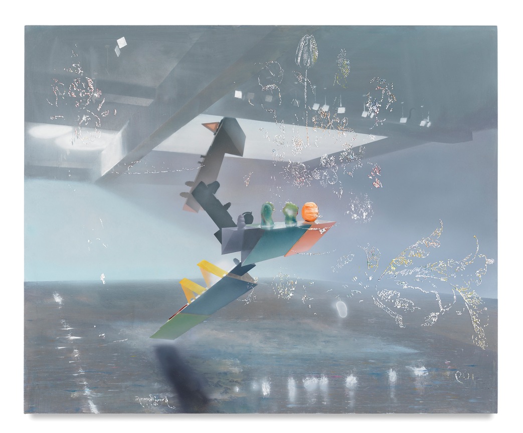 Warp and Weft, 2018,&nbsp;Acrylic on canvas over panel,&nbsp;36 3/4 x 45 inches,&nbsp;93.3 x 114.3 cm,&nbsp;MMG#30130