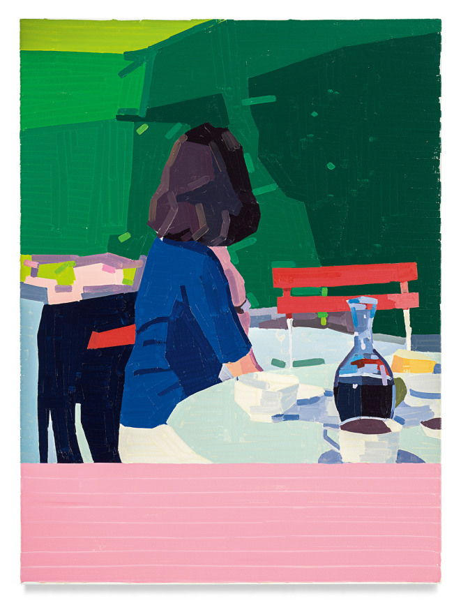 Guy Yanai,&nbsp;Aurora, 2021, Oil on canvas, 31 1/2 x 23 5/8 inches, 80 x 60 cm