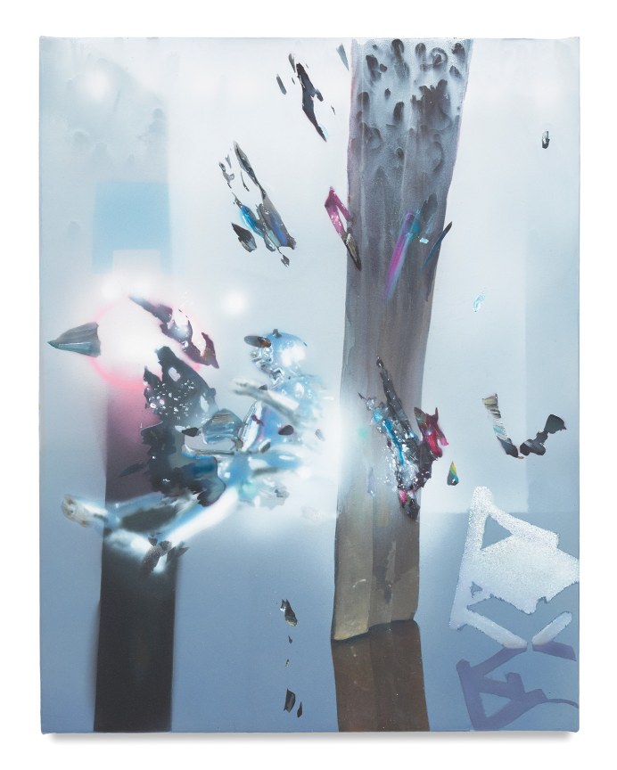 You are Here, 2017, Acrylic on canvas over panel, 18 x 14 inches, 45.7 x 35.6 cm, MMG#29166