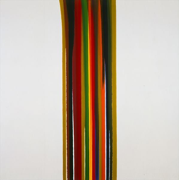 MORRIS LOUIS, Number 11, 1961, Acrylic on canvas, 78 x 78 inches, 198.1 x 198.1 cm, A/Y#15412