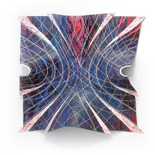 Tam Van Tran, The Radiance of Awareness III, 2012, Acrylic, chlorophyll, spirulina, and staples on paper and canvas, 82 x 91 x 18 inches, 208.3 x 231.1 x 45.7 cm, A/Y#21450