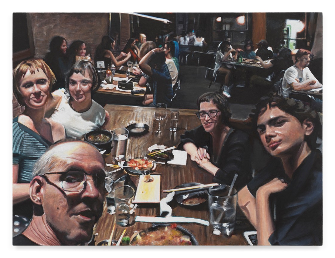 Bawdy Tavern, 2023, Oil on panel, 9 x 11 3/4 inches, 22.9 x 29.8 cm, MMG#37694