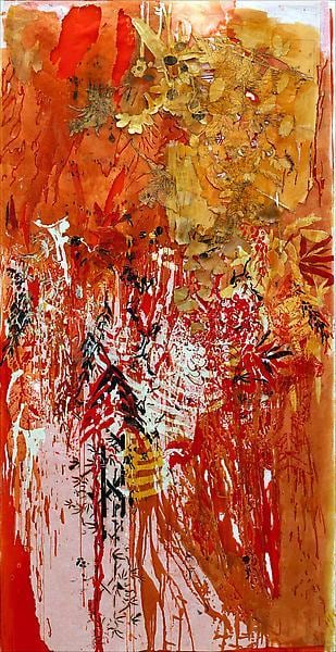 Fujian,&nbsp;2006, Mixed media, 88.5 x 45.5 inches, 224.8 x 115.6 cm, MMG#13782