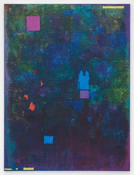 Kiss the Sky I, 2016, Acrylic on canvas, 48 x 36 inches, 121.9 x 91.4 cm