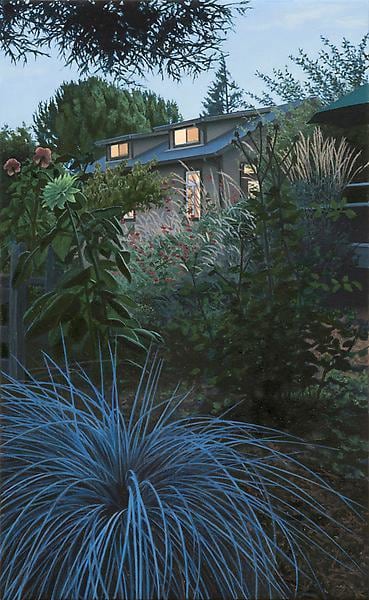 Studio in September, Oil on polyester, 11 x 6 3/4 inches, 27.9 x 17.1 cm, A/Y#21476