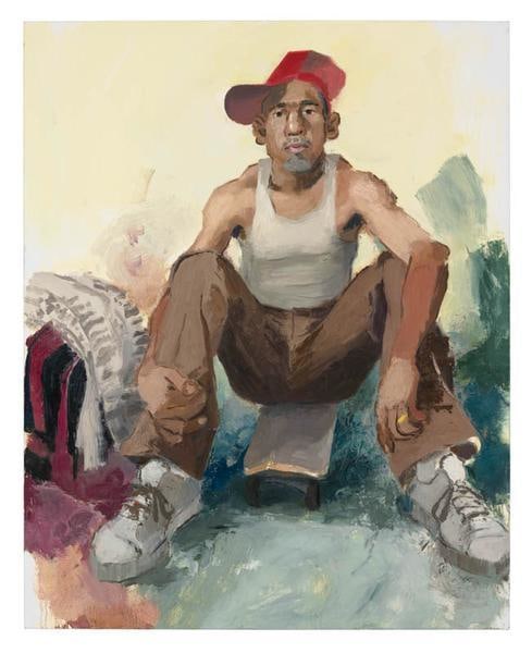 David, 2013, Oil on canvas, 60 x 48 inches, 152.4 x 121.9 cm, AMY#22522