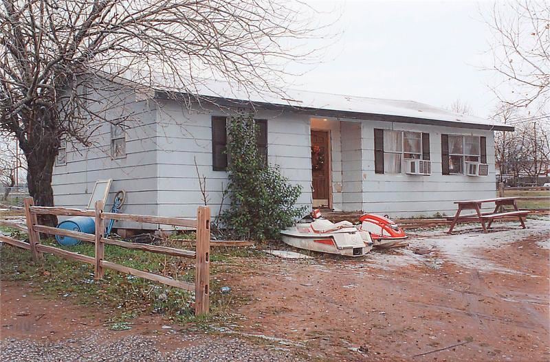 House with WaveRunners, 2012, Acrylic on canvas, 10 x 15 1/4 inches, 25.4 x 38.7 cm, A/Y#20645