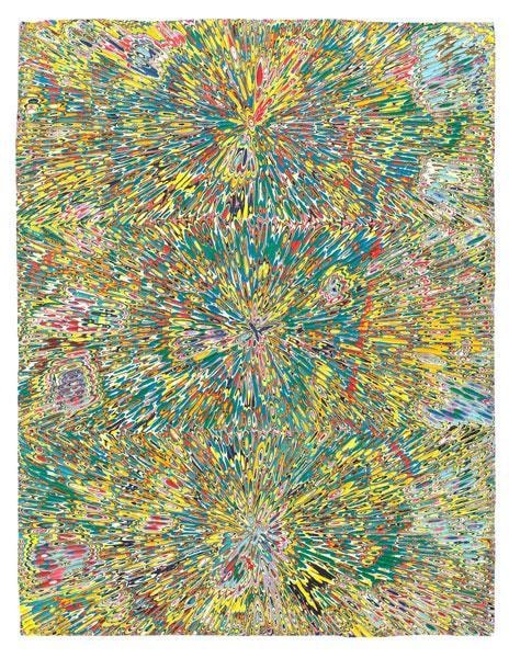 Untitled #3, 2015, Acrylic on wood panel, 18 x 14 inches, 45.7 x 35.6 cm, A/Y#22449