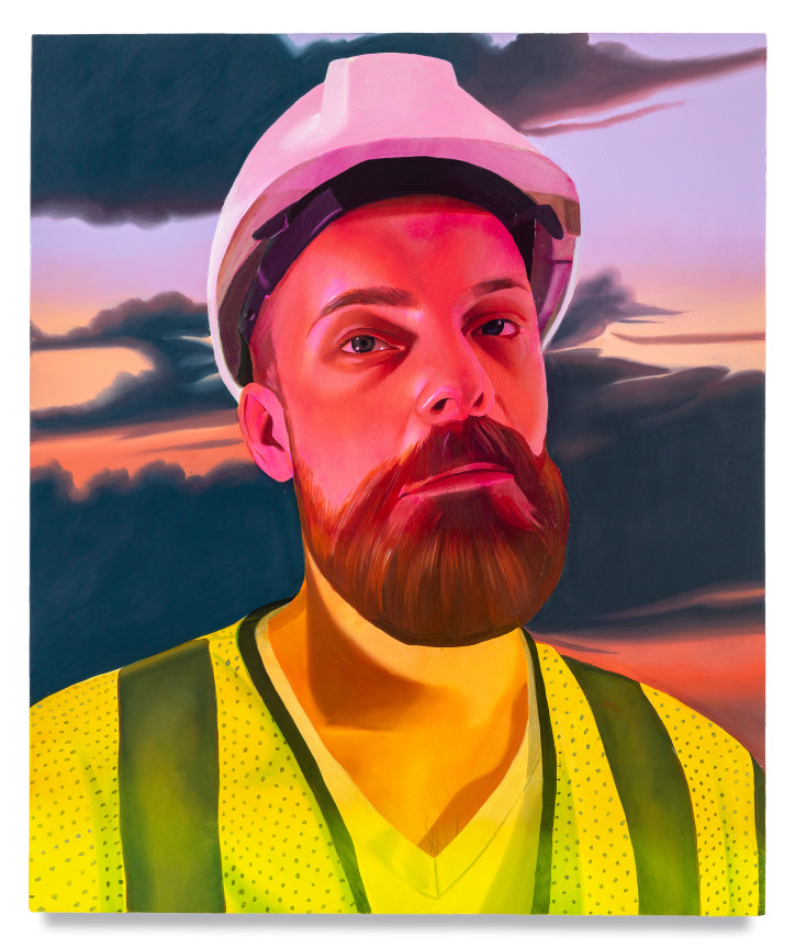 The Night Shift, 2022, Oil on canvas stretched over panel, 24 x 20 inches, 61 x 50.8 cm, MMG#33661