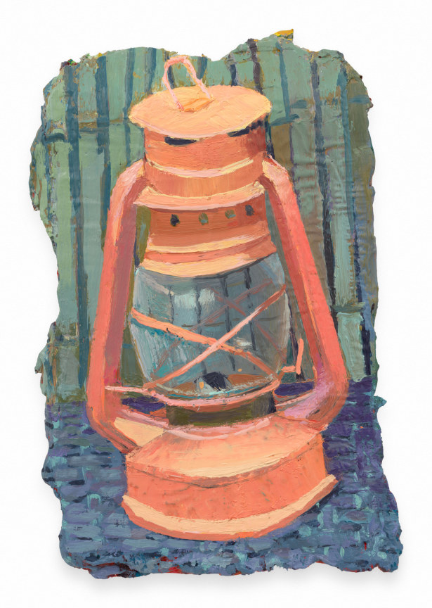 Red Light, 2024, Oil on canvas, 10 1/4 x 6 3/4 inches, 26 x 17.1 cm, 37643