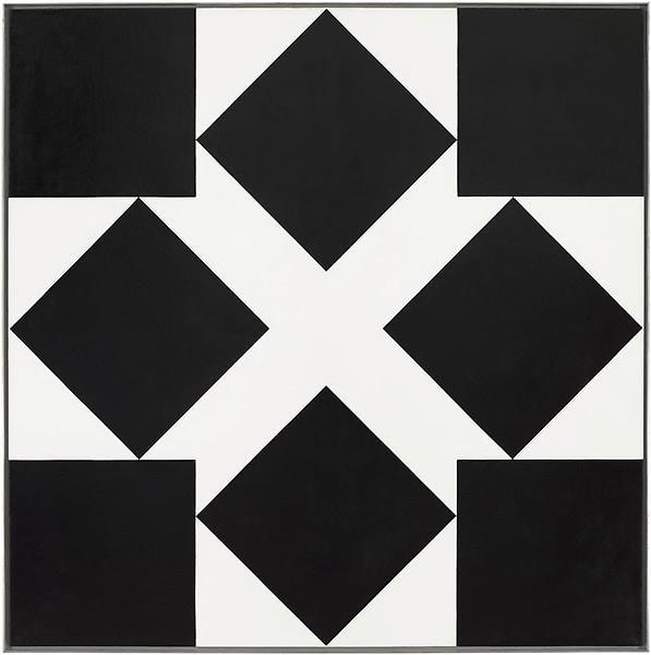 &quot;Sea Saw,&quot; 1966 #3, Oil on linen, framed: 44 3/4 x 44 3/4 inches, 113.7 x 113.7 cm, A/Y#20740