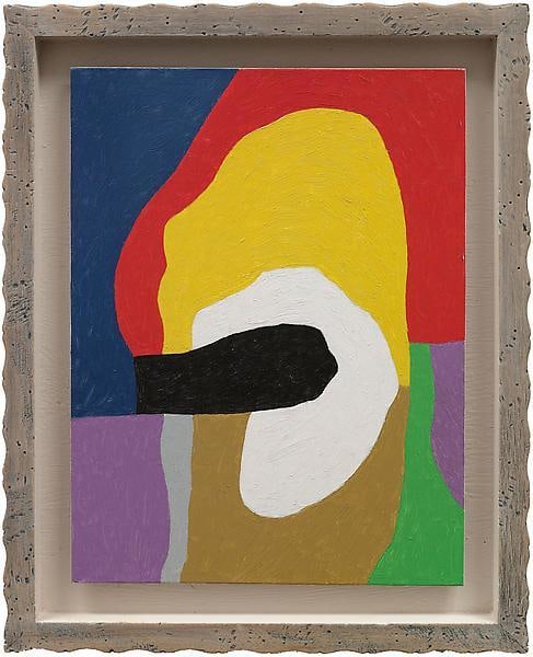 &quot;And so on,&quot; 1984, Oil on masonite, painting 12 x 9 inches, framed 15 x 12 inches, 38.1 x 30.5 cm, A/Y#19701