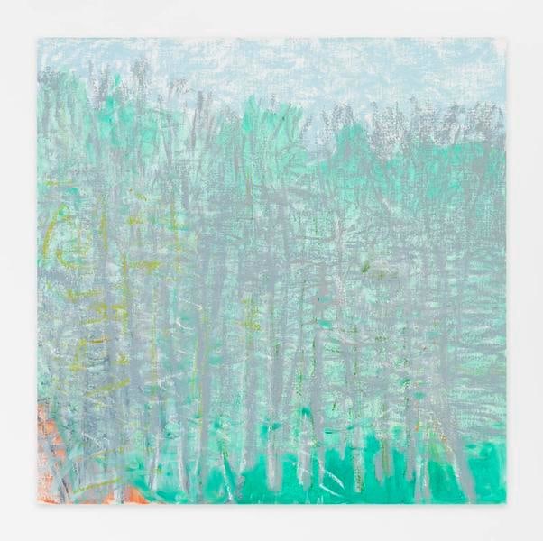 Gray Green, 2014, Oil on canvas, 26 x 26 inches, 66 x 66 cm, AMY#22140