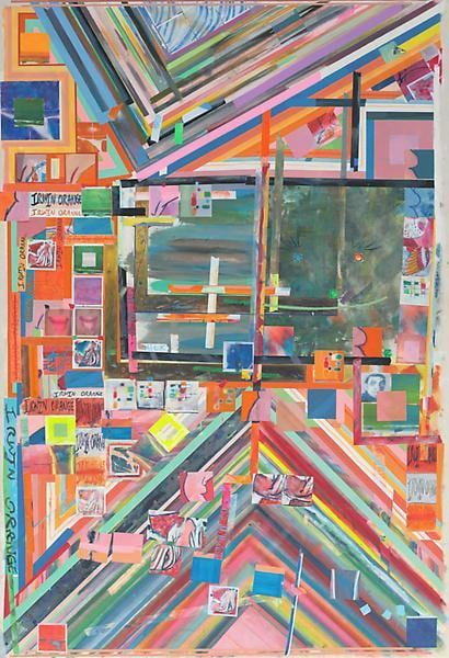 irwinorange, 2014, Acrylic on canvas, 78 1/2 x 53 1/2 inches, 199.4 x 135.9 cm, A/Y#21655