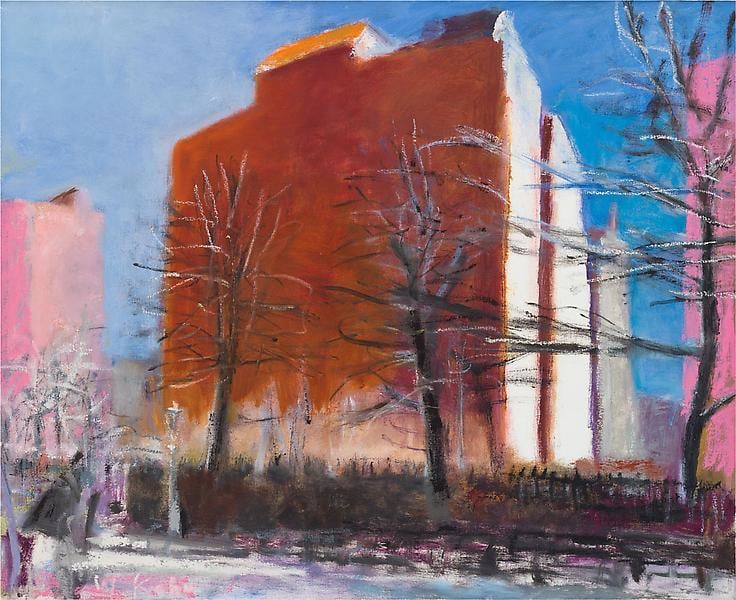 &quot;Across the Park,&quot; 2009, Oil on canvas, 26 x 32 inches, 66 x 81.3 cm, A/Y#20192