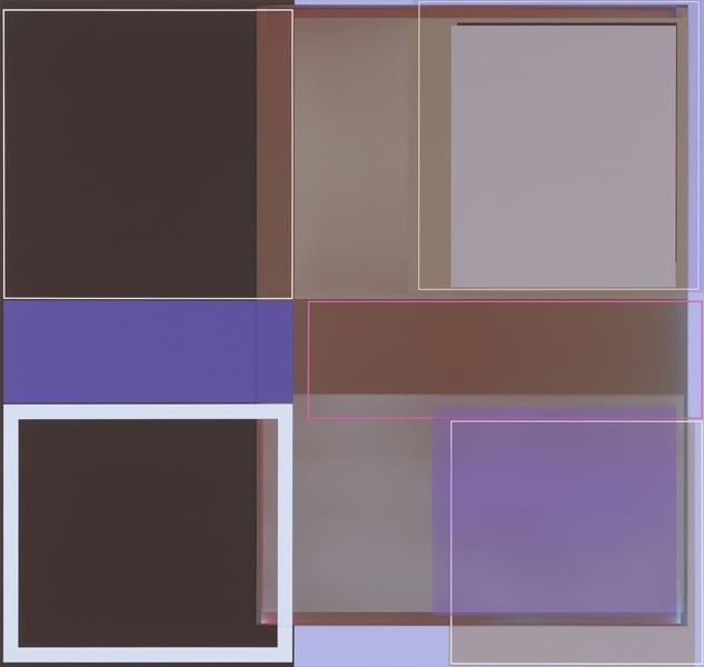 Patrick Wilson, Nightlife, 2014, Acrylic on canvas, 33 x 35 inches, 83.8 x 88.9 cm, A/Y#21488