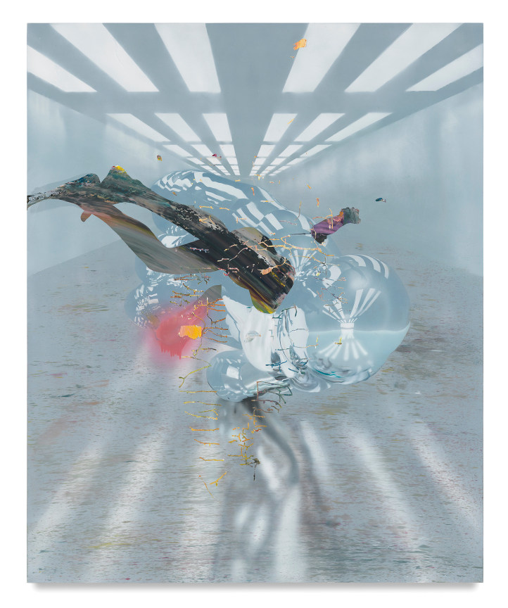 Silent Star, 2018,&nbsp;Acrylic on canvas over panel,&nbsp;72 1/2 x 59 inches,&nbsp;184.2 x 149.9 cm,&nbsp;MMG#30131