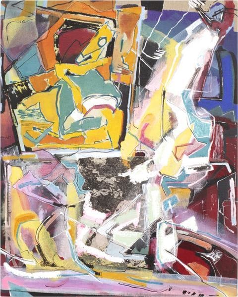 Iva Gueorguieva, Horse Deserting, 2014, Mixed media, 20 x 16 inches, 50.8 x 40.6 cm, A/Y#21945