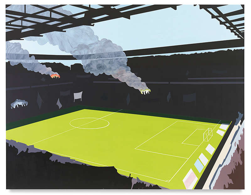 The Organizational Upheaval, 2017,&nbsp;Acrylic on canvas,&nbsp;70 x 90 inches,&nbsp;177.8 x 228.6 cm,&nbsp;MMG#29538