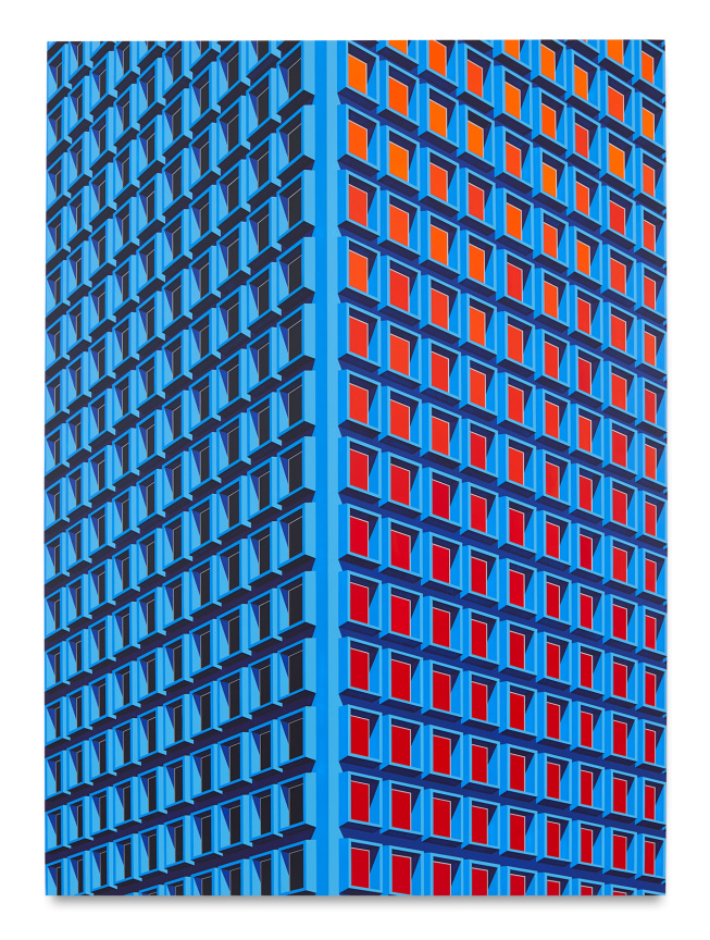 Daniel Rich, 909 3rd Ave, NYC (Large Version), 2021, Acrylic on dibond, 78 3/4 x 57 inches, 200 x 144.8 cm, MMG#33095