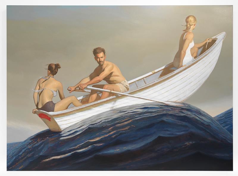 The Promised Land, 2015, Oil on linen, 88 x 120 inches, 223.5 x 304.8 cm, AMY#27797